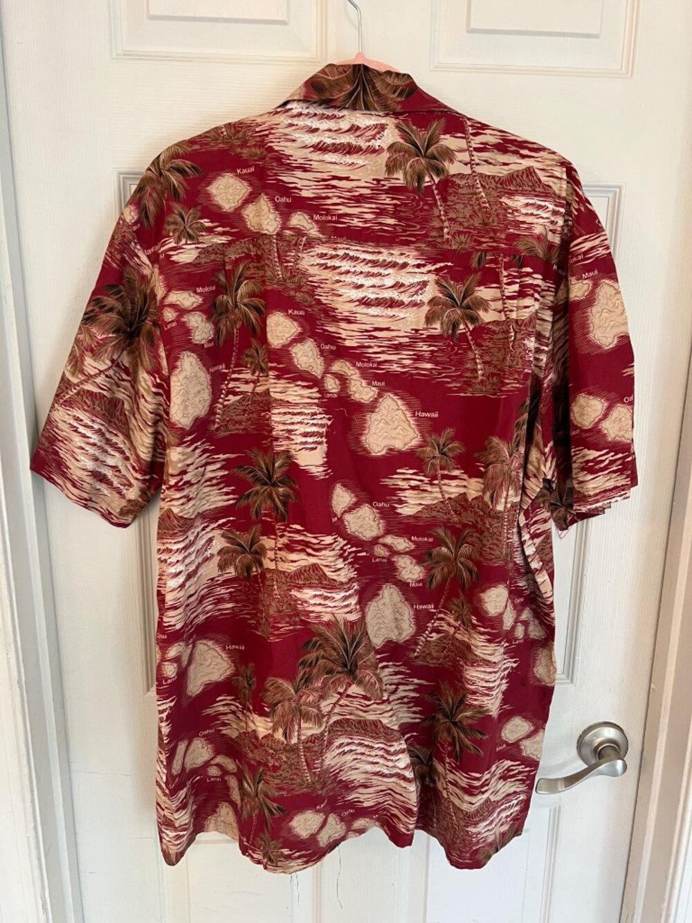 Favant  Hawaiian Short Sleeve Shirt Button Down Tropical Palm Trees Island XXL - Picture 5 of 7